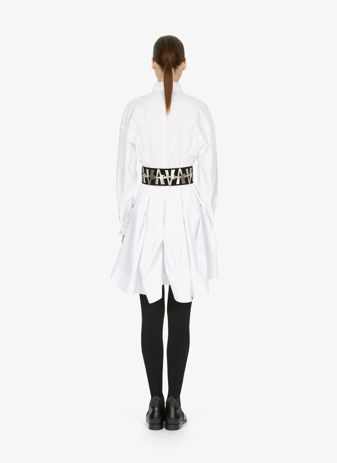 ALAÏA EDITION 1986 Poplin Shirt Dress ALAÏA WHITE ALAÏA EDITION 1986 POPLIN SHIRT DRESS